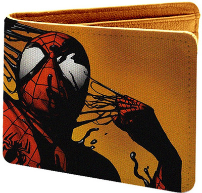 IDEOL Men Multicolor Canvas Wallet(5 Card Slots)