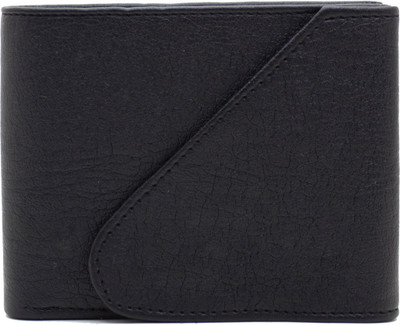 

Nietz Men Black Artificial Leather Wallet(6 Card Slots)