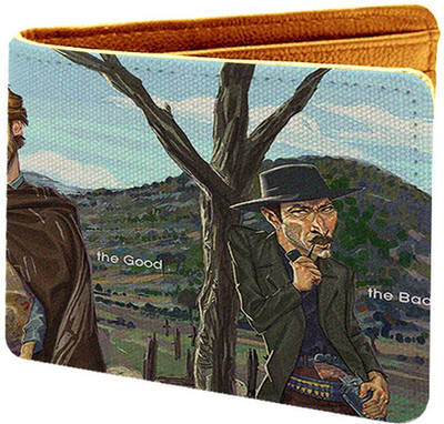 

IDEOL Men Multicolor Canvas Wallet(5 Card Slots), Multi color