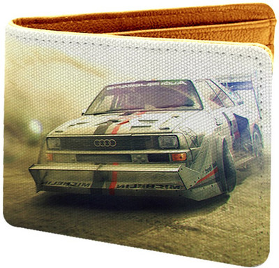 

IDEOL Men Multicolor Canvas Wallet(5 Card Slots), Multi color
