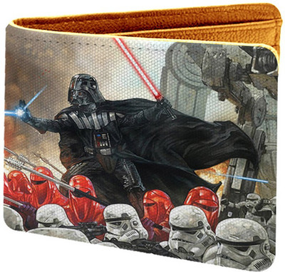

IDEOL Men Multicolor Canvas Wallet(5 Card Slots), Multi color