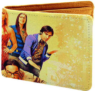 

IDEOL Men Multicolor Canvas Wallet(5 Card Slots), Multi color
