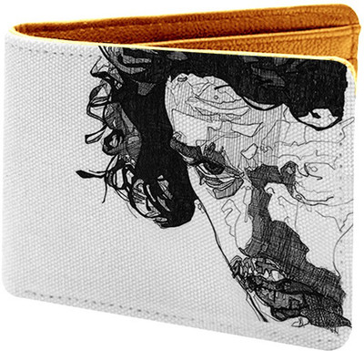 

IDEOL Men Multicolor Canvas Wallet(5 Card Slots), Multi color