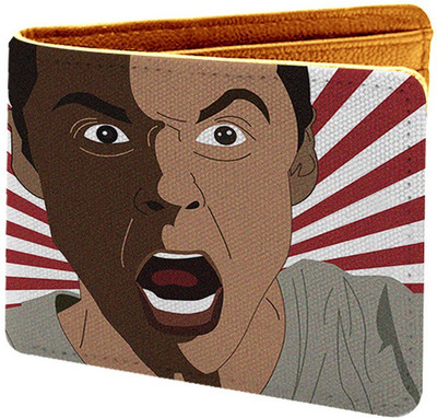 

REHBAR Men Multicolor Canvas Wallet(5 Card Slots), Multicolor-4188