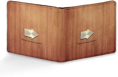 

Fannzila Men Multicolor Canvas Wallet(6 Card Slots), Brown
