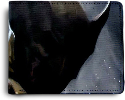

Avni's Men Black Canvas Wallet(6 Card Slots), Multicolor