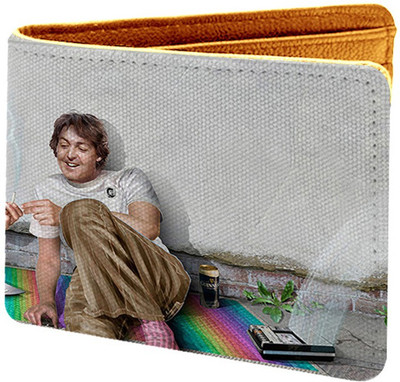 

IDEOL Men Multicolor Canvas Wallet(5 Card Slots), Multi color