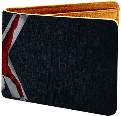 

IDEOL Men Multicolor Canvas Wallet(5 Card Slots), Multi color