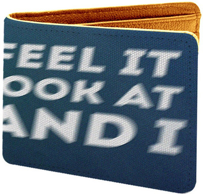

IDEOL Men Multicolor Canvas Wallet(5 Card Slots), Multi color