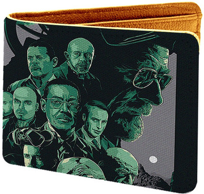 

IDEOL Men Multicolor Canvas Wallet(5 Card Slots), Multi color