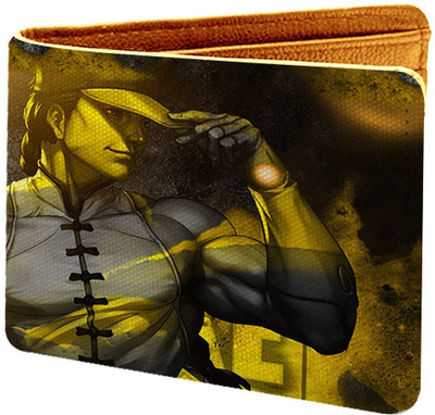 

IDEOL Men Multicolor Canvas Wallet(5 Card Slots), Multi color