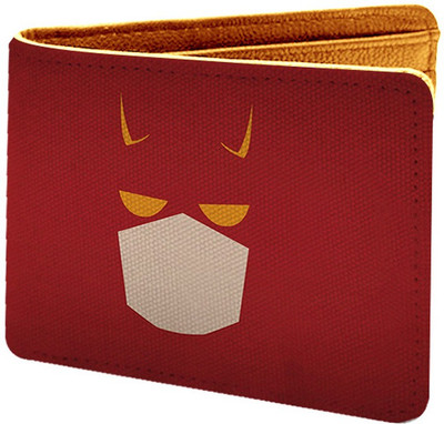 

IDEOL Men Multicolor Canvas Wallet(5 Card Slots), Multi color