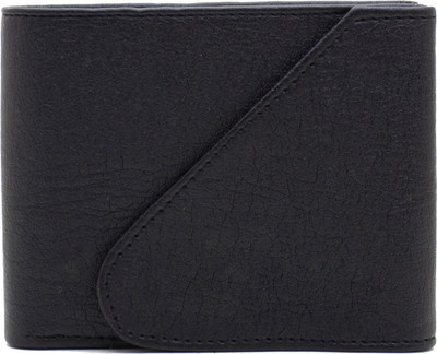 

Nietz Boys Black Artificial Leather Wallet(6 Card Slots)
