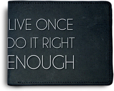 

Franklee Men Black Canvas Wallet(6 Card Slots), Multicolor
