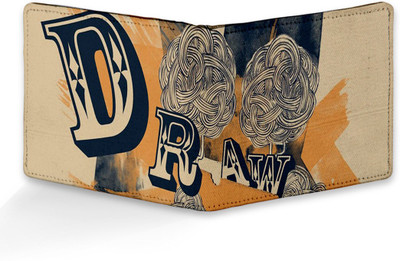 

Fannzila Men Multicolor Canvas Wallet(6 Card Slots), Brown