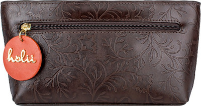 

Holii Women Casual Brown Genuine Leather Wallet(1 Card Slot)