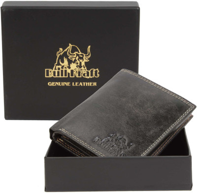 

Bull Kraft Men Brown Genuine Leather Wallet(5 Card Slots)