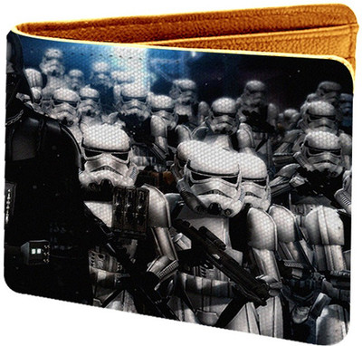 

IDEOL Men Multicolor Canvas Wallet(5 Card Slots), Multi color