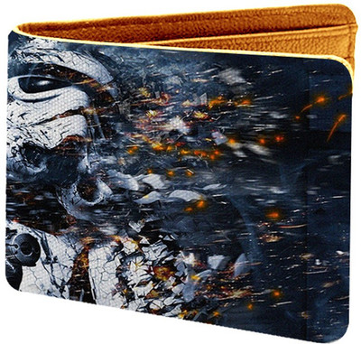 

IDEOL Men Multicolor Canvas Wallet(5 Card Slots), Multi color