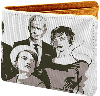 

IDEOL Men Multicolor Canvas Wallet(5 Card Slots), Multi color