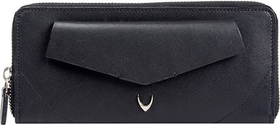 

Hidesign Women Casual Black Genuine Leather Wallet(2 Card Slots)