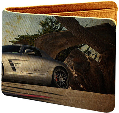 

IDEOL Men Multicolor Canvas Wallet(5 Card Slots), Multi color