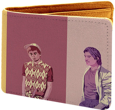 

IDEOL Men Multicolor Canvas Wallet(5 Card Slots), Multi color