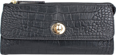 

Holii Women Casual Black Genuine Leather Wallet(1 Card Slot)
