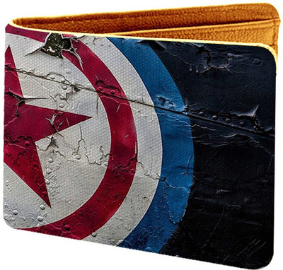 

IDEOL Men Multicolor Canvas Wallet(5 Card Slots), Multi color