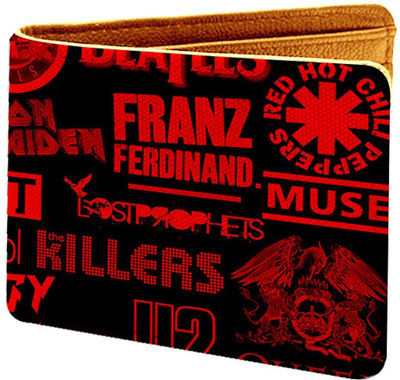 

IDEOL Men Multicolor Canvas Wallet(5 Card Slots), Multi color