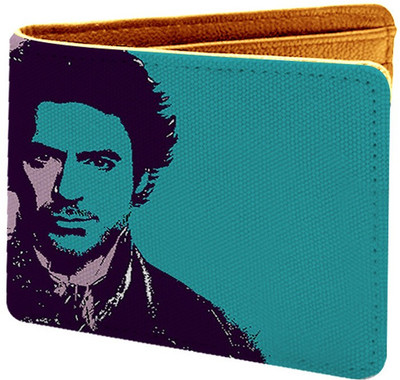

IDEOL Men Multicolor Canvas Wallet(5 Card Slots), Multi color