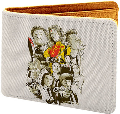 

IDEOL Men Multicolor Canvas Wallet(5 Card Slots), Multi color
