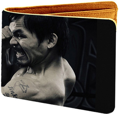 

IDEOL Men Multicolor Canvas Wallet(5 Card Slots), Multi color