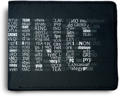 

WFCR Men Black Canvas Money Clip(6 Card Slots), Multicolor