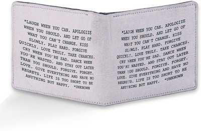 

Azaadcollection Men Multicolor Canvas Wallet(6 Card Slots), Brown