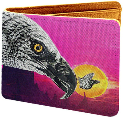 

IDEOL Men Multicolor Canvas Wallet(5 Card Slots), Multi color