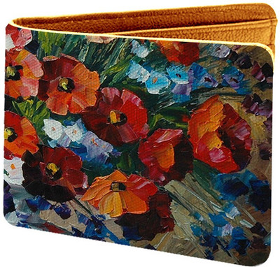 

REHBAR Men Multicolor Canvas Wallet(5 Card Slots), Multicolor-4017