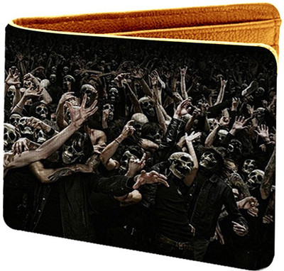 

IDEOL Men Multicolor Canvas Wallet(5 Card Slots), Multi color