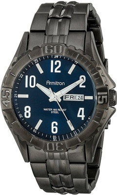 

Armitron Blue16650 Armitron Men's 20/5070NVDG Day/Date Function Dial Dark Gunmetal Bracelet Watch Watch - For Men