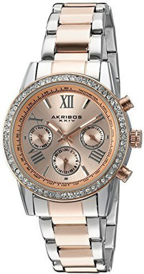 

Akribos XXIV Rose Gold19455 Akribos XXIV Women's AK872TTR Two-Tone Swiss Quartz Watch Watch - For Women