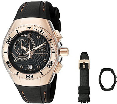 

TechnoMarine black19914 Technomarine Women's TM-114041 Cruise Analog Display Swiss Quartz Black Watch Watch - For Men