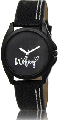 

Piu collection LR_34 Wify Full Black Dail Analog Watch Watch - For Women