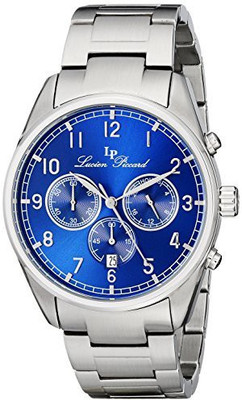 

Lucien Piccard Blue 14421 Lucien Piccard Men's LP-10588-33 Moderna Stainless Steel Watch Watch - For Men