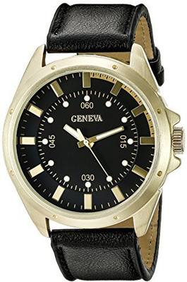 

Geneva Black17388 Geneva Men's FMDJM507D Analog Display Japanese Quartz Black Watch Watch - For Men