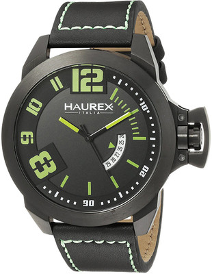 

Haurex Black 16902 Haurex Italy Men's 6N509UAN Storm Analog Display Quartz Black Watch Watch - For Men