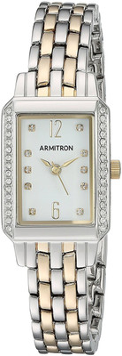 

Armitron white22674 Armitron Women's 75/5411WTTT Swarovski Crystal Accented Two-Tone Bracelet Watch Watch - For Men