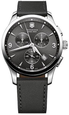 

Victorinox Black 6294 Victorinox Swiss Army Men's 241479 Alliance Black Chronograph Dial Watch Watch - For Men