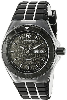 

TechnoMarine black20196 Technomarine Men's TM-115182 Cruise Locker Analog Display Swiss Quartz Two Tone Watch Watch - For Men