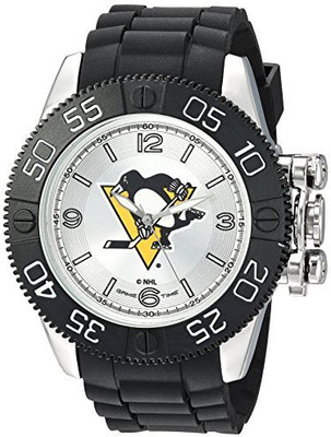 

Game Time Silver216 Game Time Men's NHL-BEA-PIT "Beast" Watch - Pittsburgh Penguins Watch - For Men