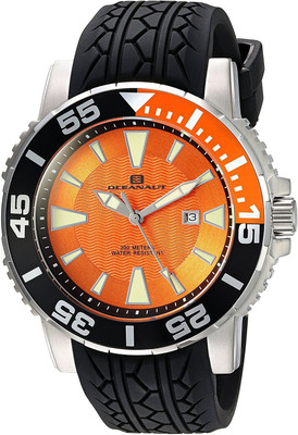 

Oceanaut Orange23097 Oceanaut Men's 'Marletta' Quartz Stainless Steel and Silicone Watch, Color:Black (Model: OC2915) Watch - For Men